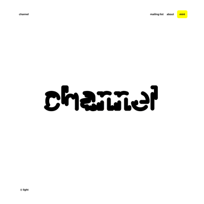 channel
