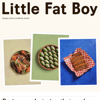 Home | Little Fat Boy