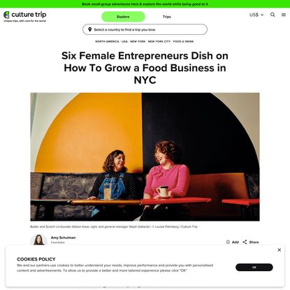 Six Female Entrepreneurs Dish on How To Grow a Food Business in NYC