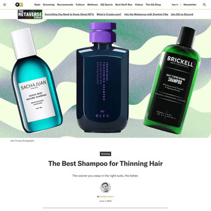 12 Scalp-Stimulating Shampoos for Guys with Thinning Hair