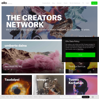 Ello | The Creators Network