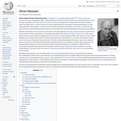 Olivier Messiaen - Wikipedia
