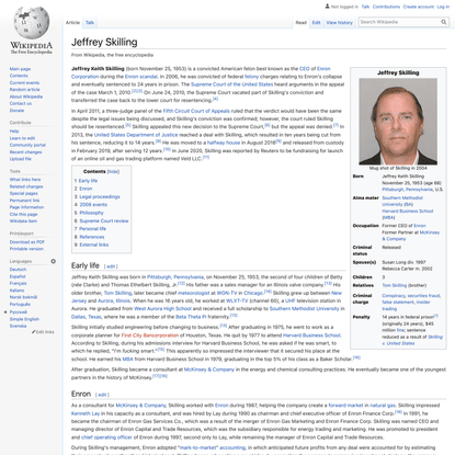 Jeffrey Skilling - Wikipedia