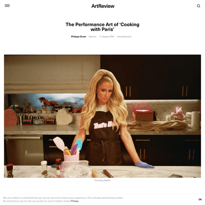 The Performance Art of ‘Cooking with Paris’