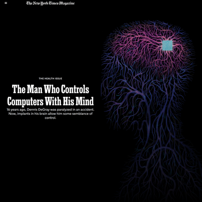 The Man Who Controls Computers With His Mind