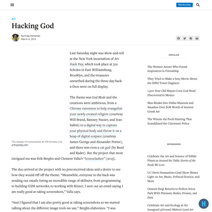 Hacking God