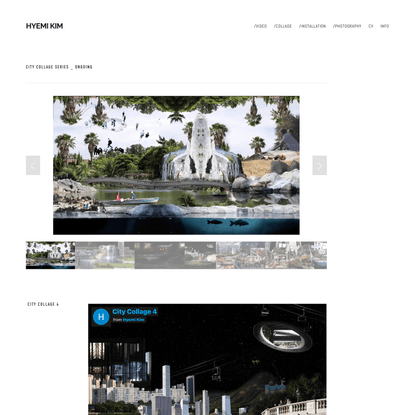 City Collage Series — Hyemi Kim