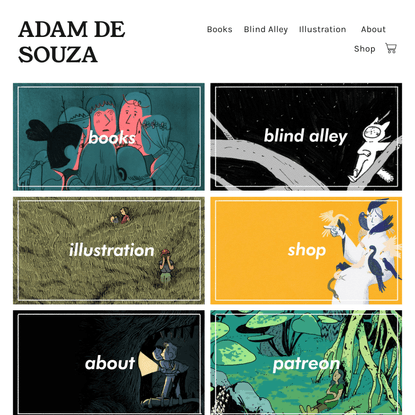 Adam de Souza Cartoonist &amp; Illustrator