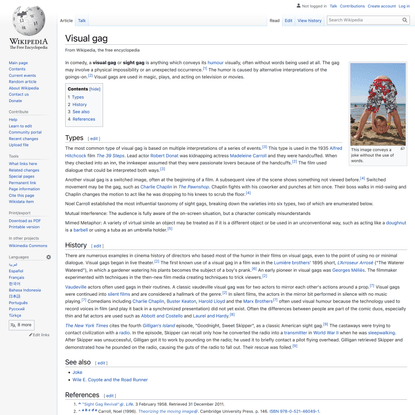 Visual gag - Wikipedia