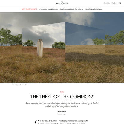 The Theft of the Commons | The New Yorker