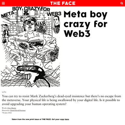 Meta boy crazy for Web3