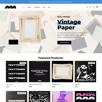 Album Art Archive - AAA Design assets and free downloads