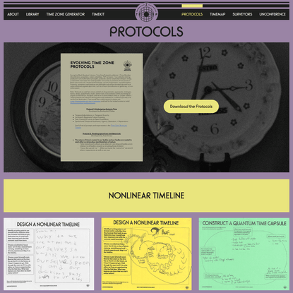 Protocols - Time Zone Protocols