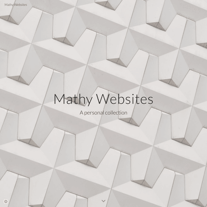 Mathy Websites