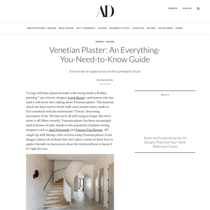 Everything You Need to Know About Venetian Plaster