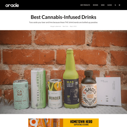 The 6 Best THC Drinks to Try in 2022 - CBD Oracle
