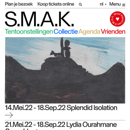 SMAK Gent, Hedendaagse Kunst, tentoonstellingen, collectie