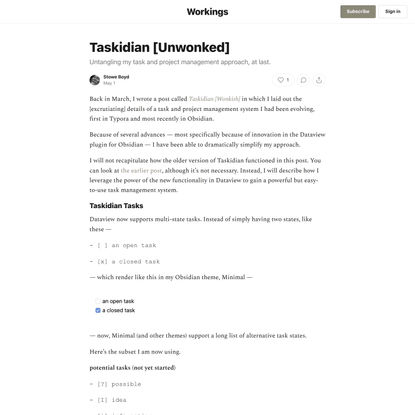 Taskidian [Unwonked]