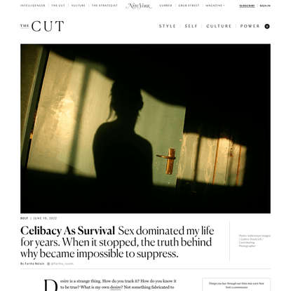 Celibacy As Survival
