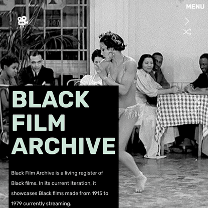 Black Film Archive