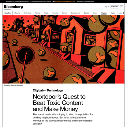 Nextdoor’s Quest to Beat Toxic Content and Make Money