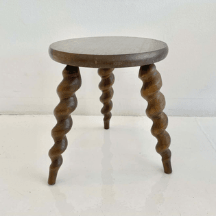 French spiral stool
