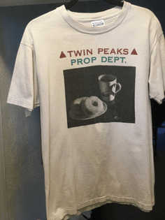 Twin Peaks crew only shirt 1990