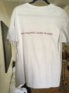 Twin Peaks crew only shirt 1990