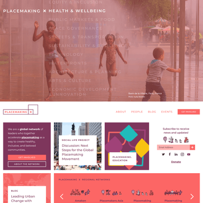 PlacemakingX — A Network to Accelerate Placemaking for Global Impact