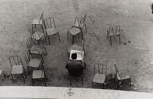 Lewis Morley, Luxembourg Gardens, Paris, 1958