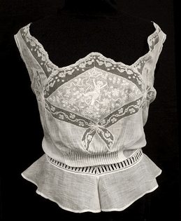corset cover, 1905