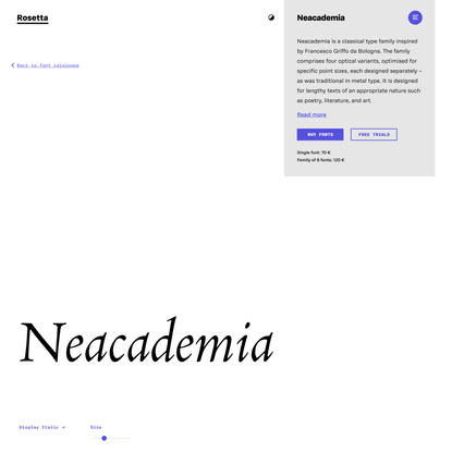 Rosetta - Neacademia