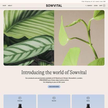 SOWVITAL · Community of Plant Lovers