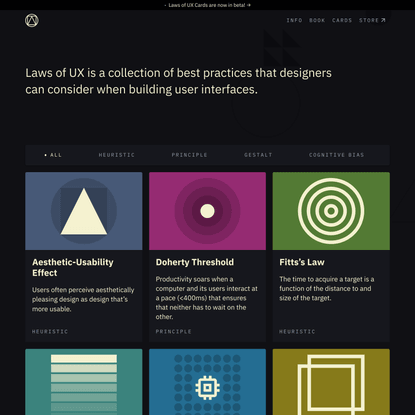 Home | Laws of UX