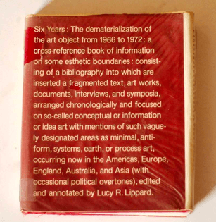 Six Years, Lucy Lippard