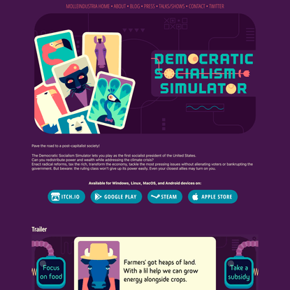 Democratic Socialism Simulator