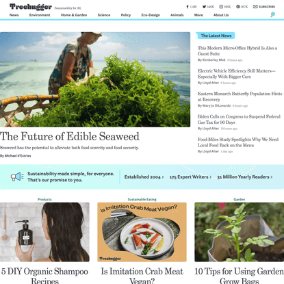 Treehugger | Sustainability for All