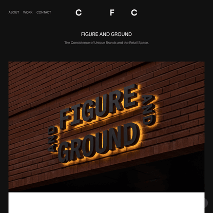 CFC - FIGURE AND GROUND
