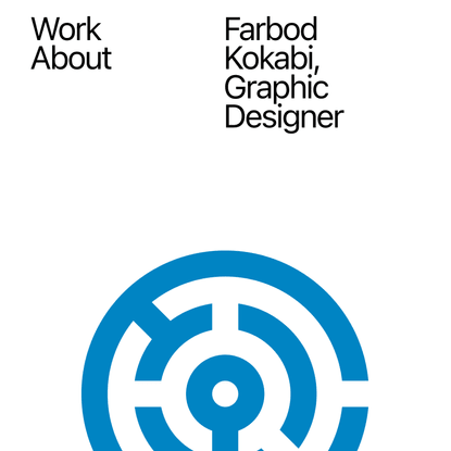 Farbod Kokabi, Graphic Designer