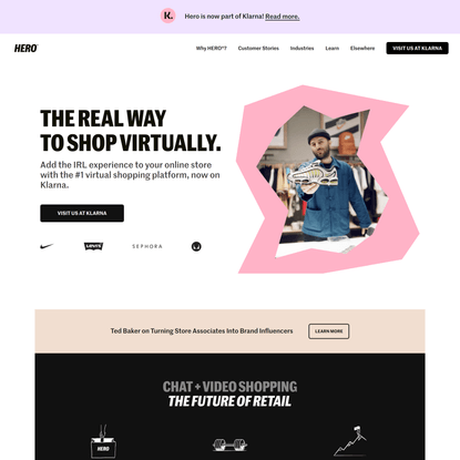 HERO®️ | Grow eCommerce Sales &amp; Foot Traffic With Virtual Shopping