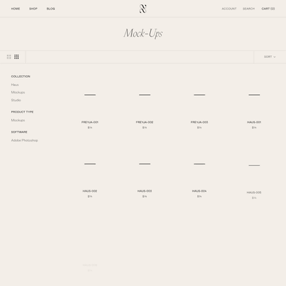 Mock-ups