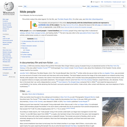 Mole people - Wikipedia