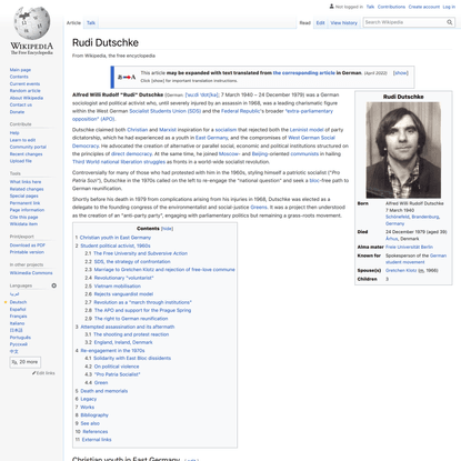 Rudi Dutschke - Wikipedia