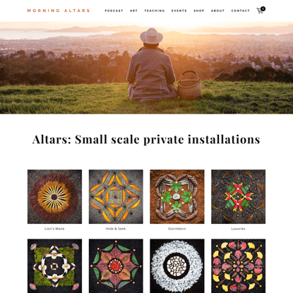 Morning Altars | Altars