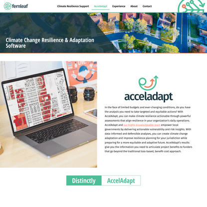 AccelAdapt: Climate Change Resilience and Adaptation Software | Fernleaf