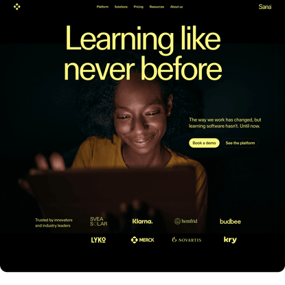 Personalized, collaborative learning | Sana Labs