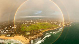 rainbows are full circles; they’re portals