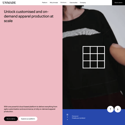 Unmade | Unlock Customised And On-Demand Apparel Production At Scale