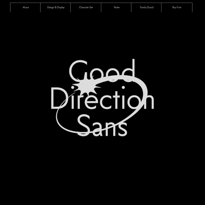 Good Direction Sans