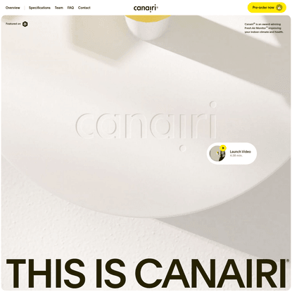 Canairi® ━ A Fresh Air Monitor™